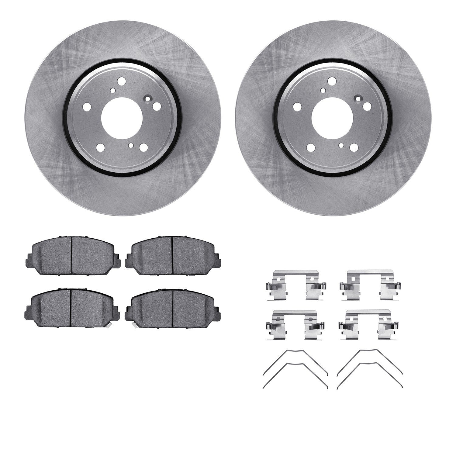 Dynamic Friction Company Disc Brake Pad and Rotor / Drum Brake Shoe and Drum Kit 6312-59098