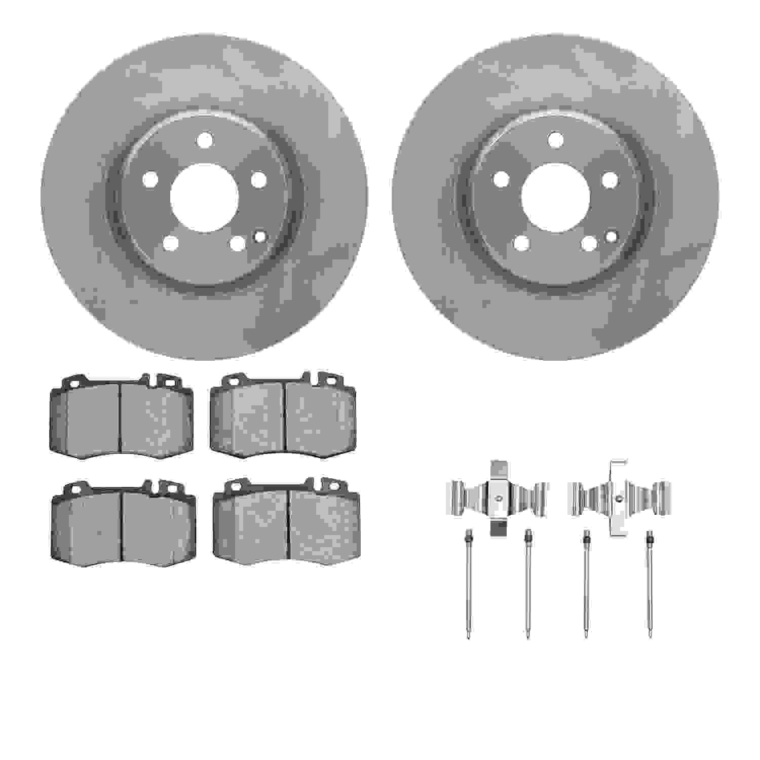 Dynamic Friction Company Disc Brake Pad and Rotor / Drum Brake Shoe and Drum Kit 6312-63073