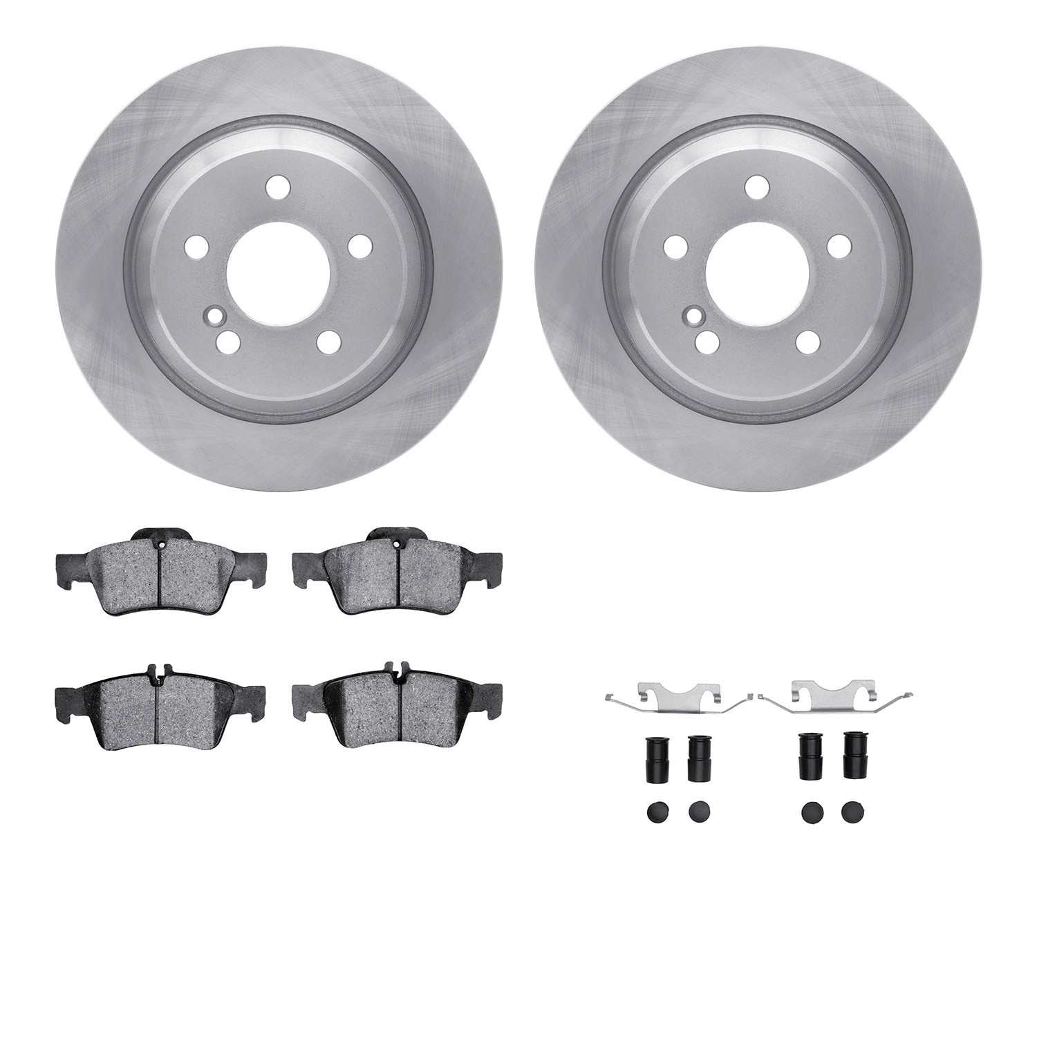 Dynamic Friction Company Disc Brake Pad and Rotor / Drum Brake Shoe and Drum Kit 6312-63113