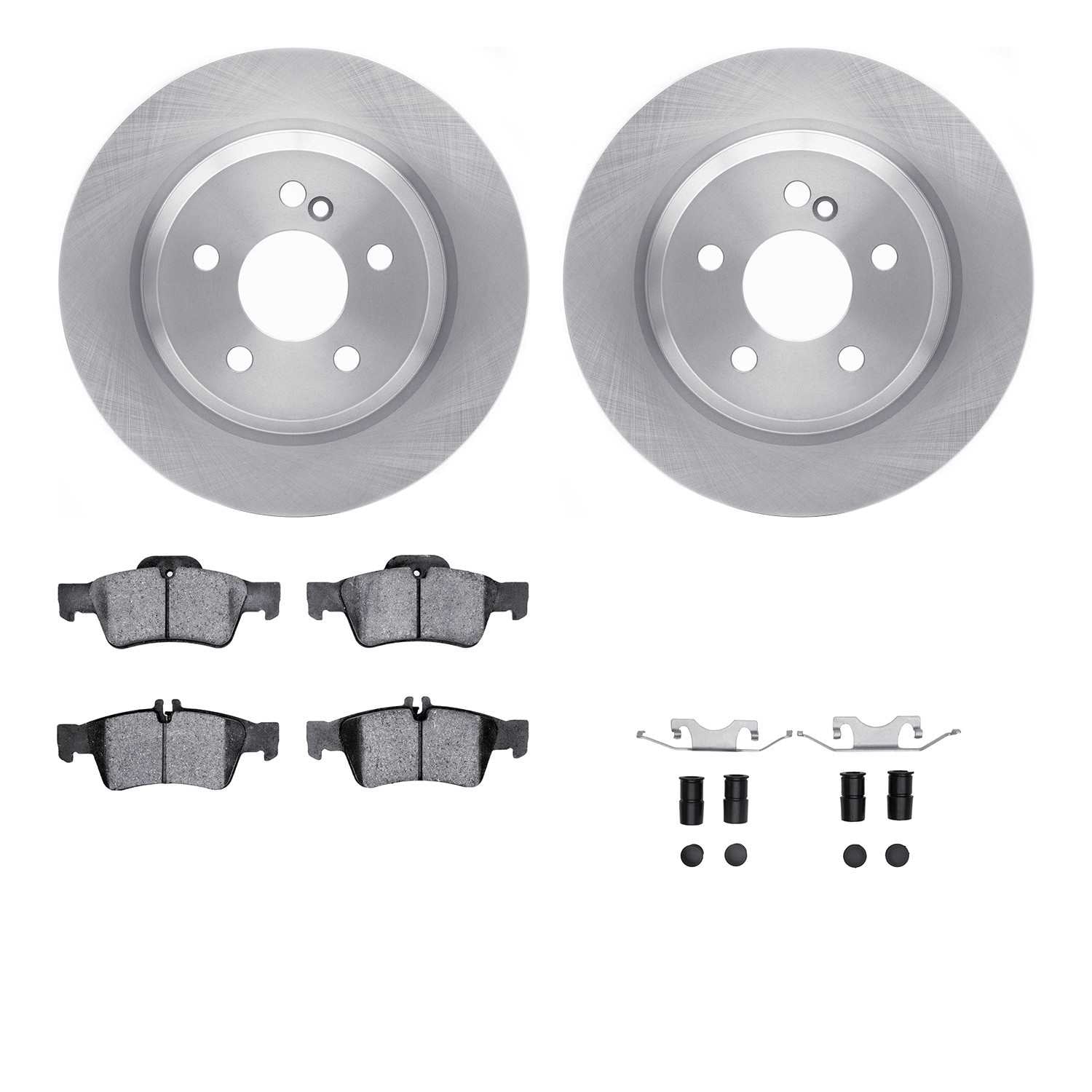 Dynamic Friction Company Disc Brake Pad and Rotor / Drum Brake Shoe and Drum Kit 6312-63115