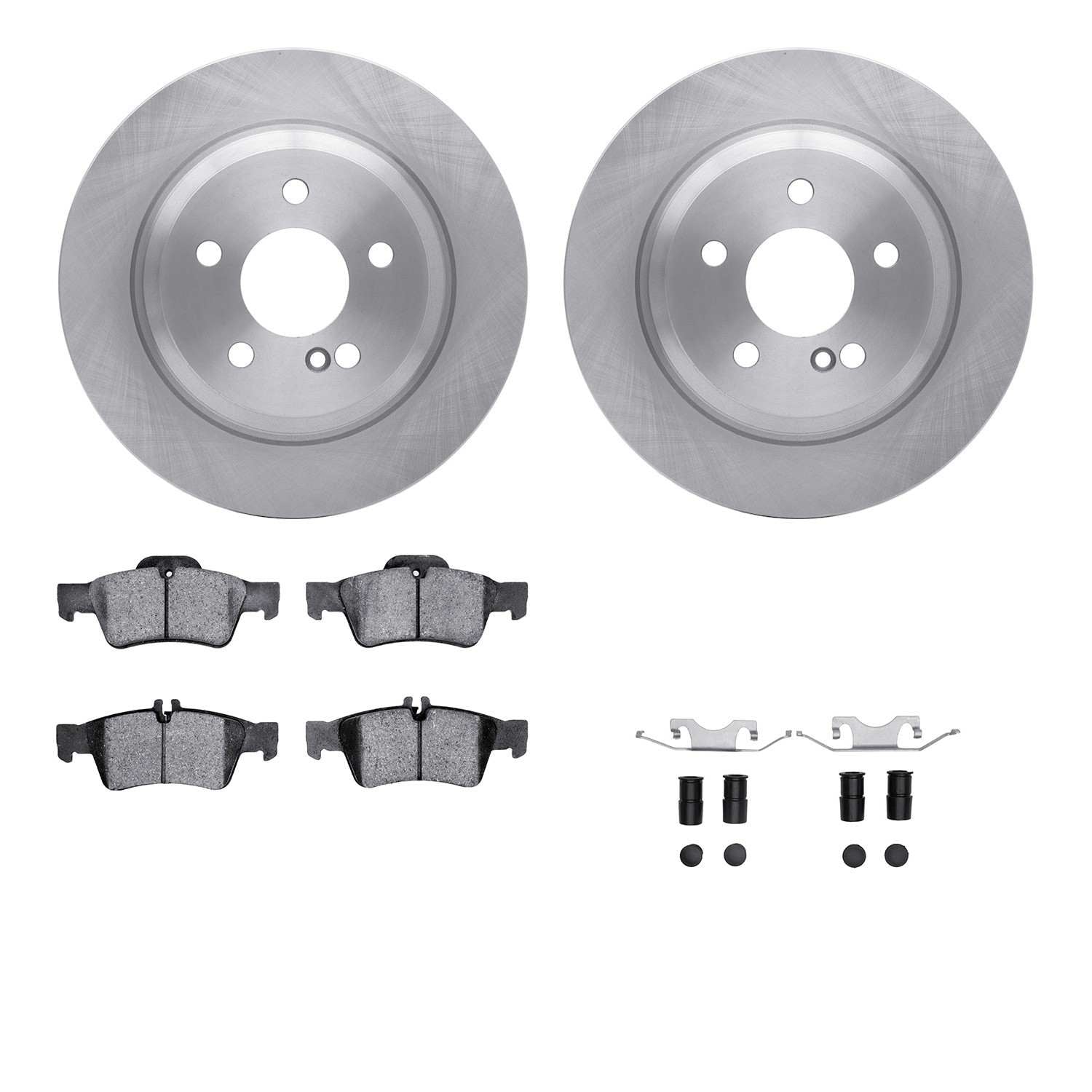 Dynamic Friction Company Disc Brake Pad and Rotor / Drum Brake Shoe and Drum Kit 6312-63117