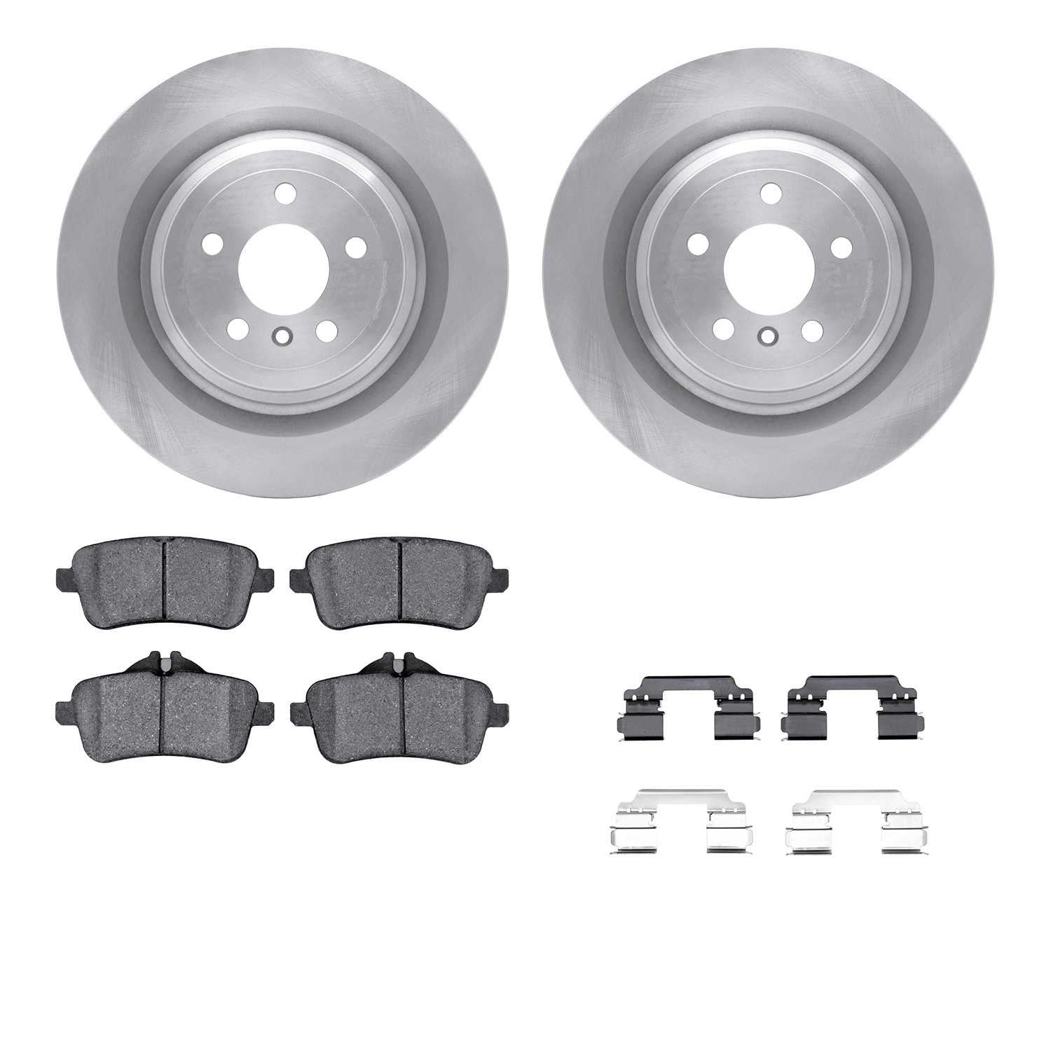 Dynamic Friction Company Disc Brake Pad and Rotor / Drum Brake Shoe and Drum Kit 6312-63170