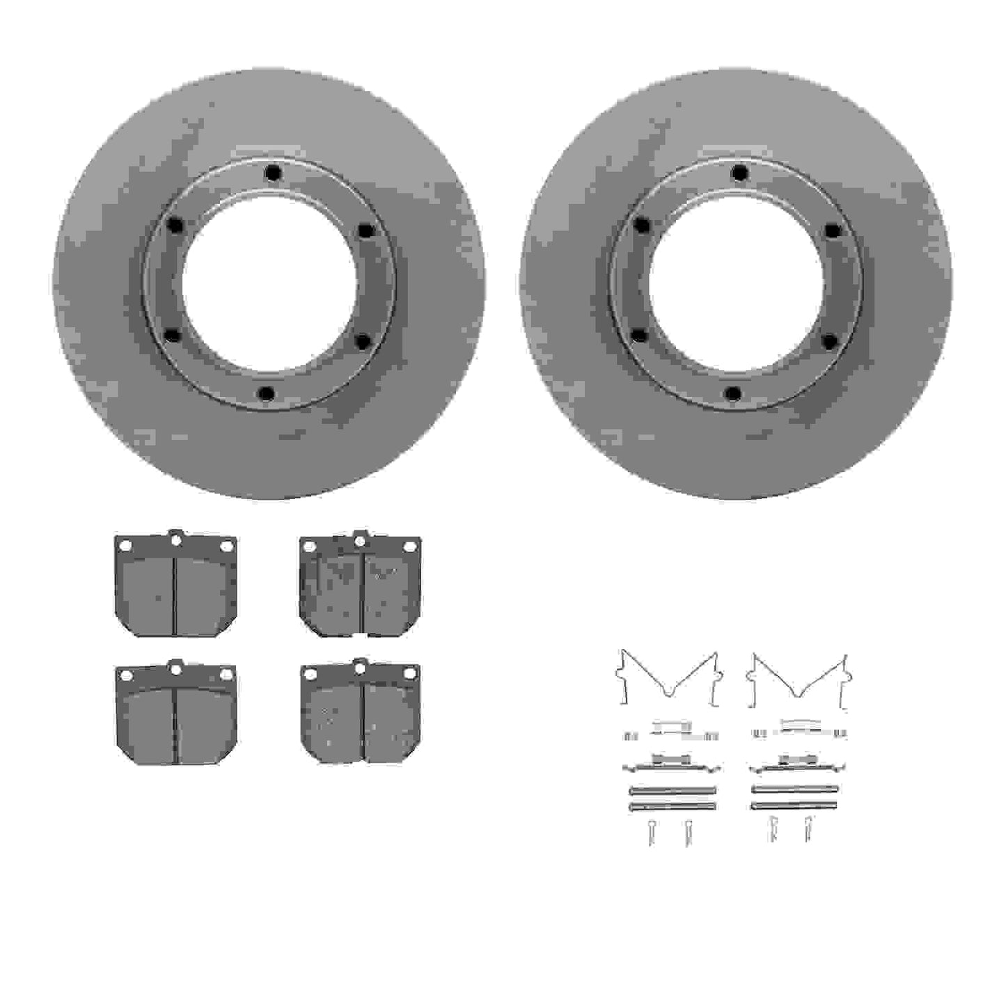 Dynamic Friction Company Disc Brake Kit 6312-67010