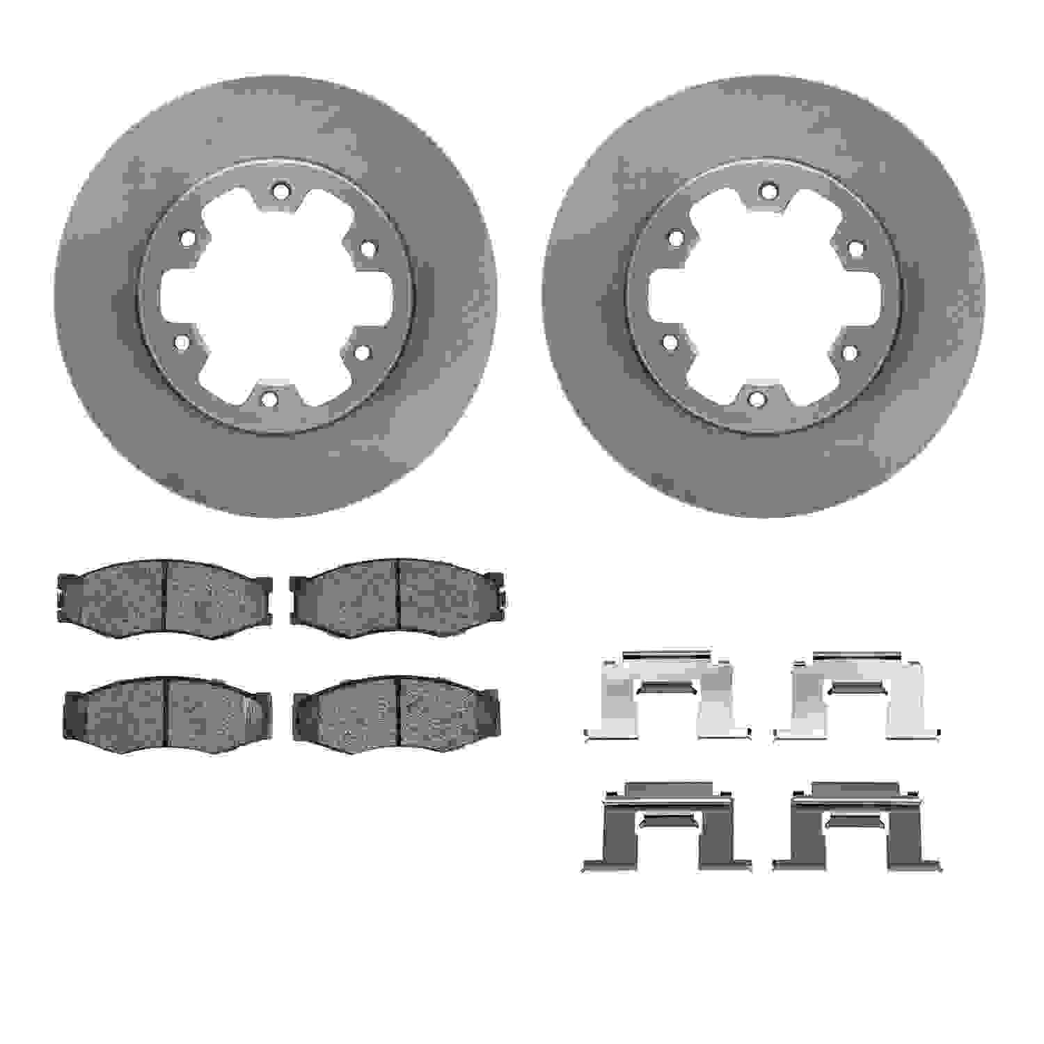 Dynamic Friction Company Disc Brake Kit 6312-67023