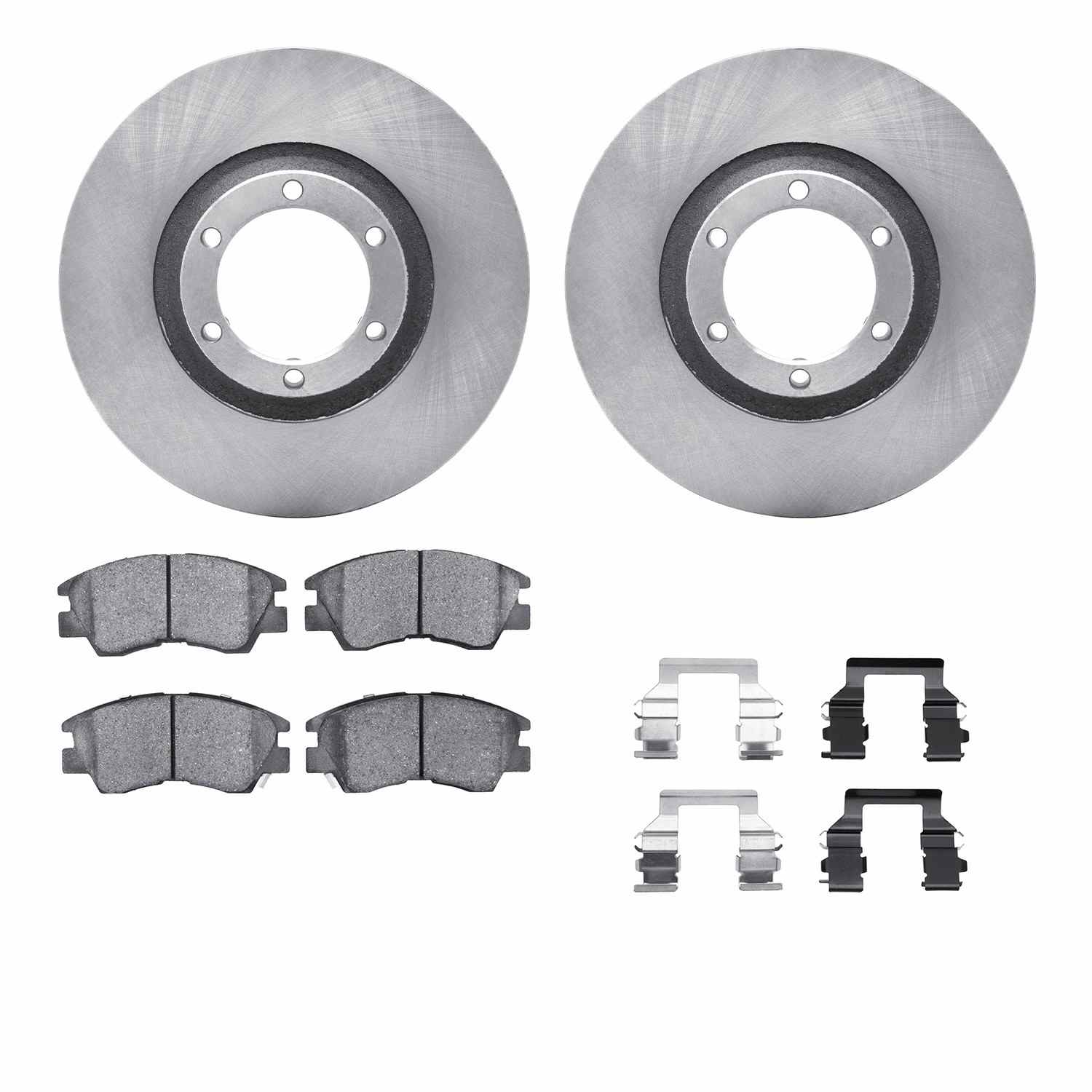 Dynamic Friction Company Disc Brake Pad and Rotor / Drum Brake Shoe and Drum Kit 6312-72026