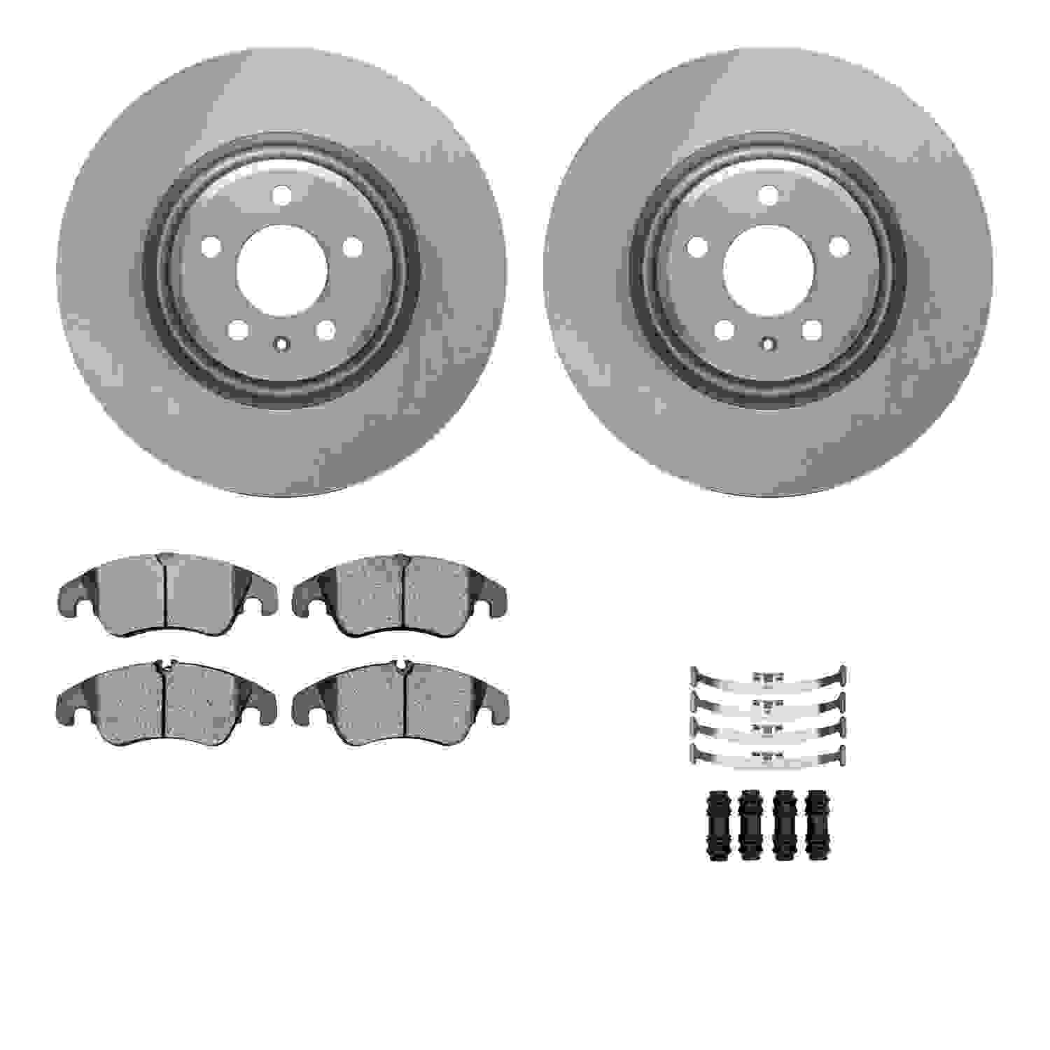 Dynamic Friction Company Disc Brake Pad and Rotor / Drum Brake Shoe and Drum Kit 6312-73073