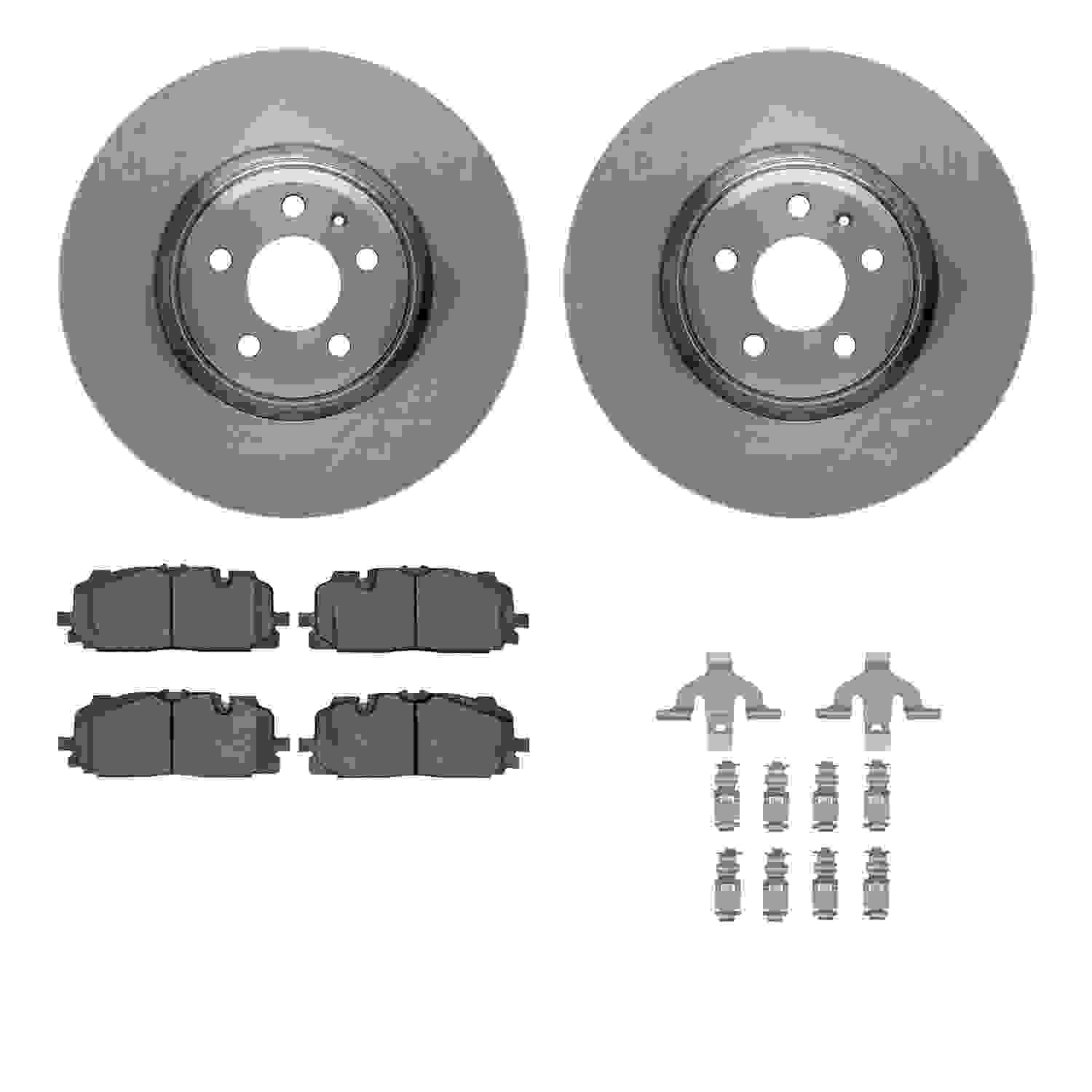 Dynamic Friction Company Disc Brake Pad and Rotor / Drum Brake Shoe and Drum Kit 6312-73092