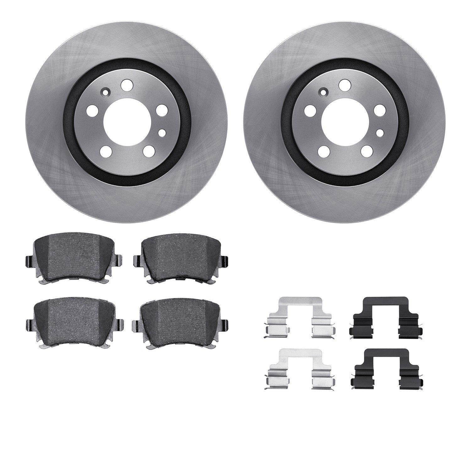 Dynamic Friction Company Disc Brake Pad and Rotor / Drum Brake Shoe and Drum Kit 6312-74083