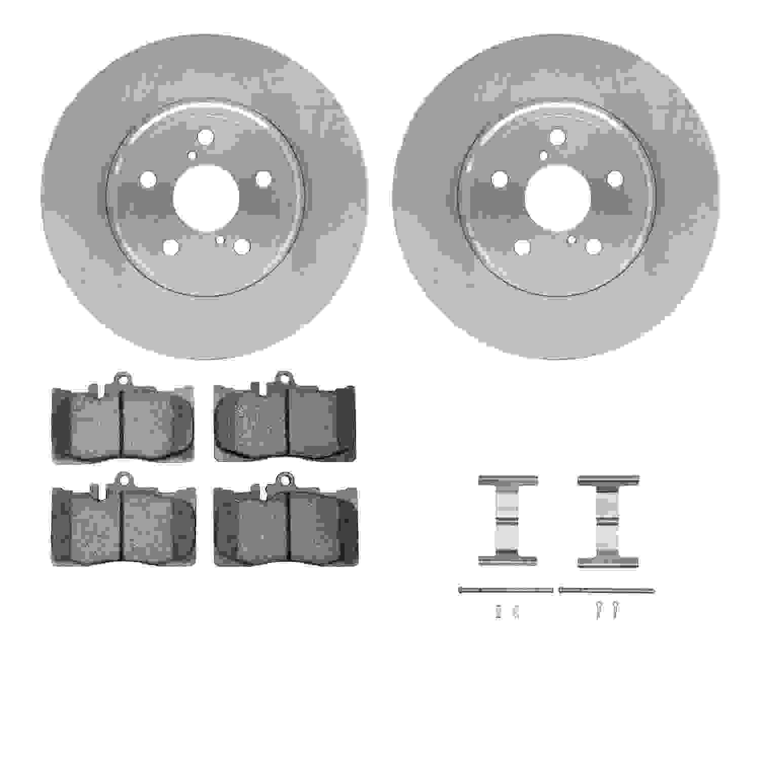 Dynamic Friction Company Disc Brake Pad and Rotor / Drum Brake Shoe and Drum Kit 6312-75013