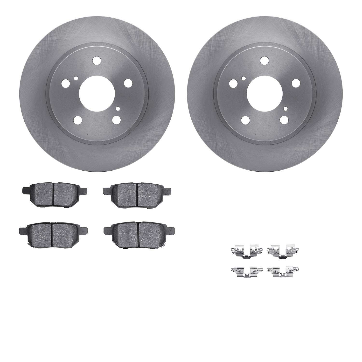 Dynamic Friction Company Disc Brake Pad and Rotor / Drum Brake Shoe and Drum Kit 6312-91003