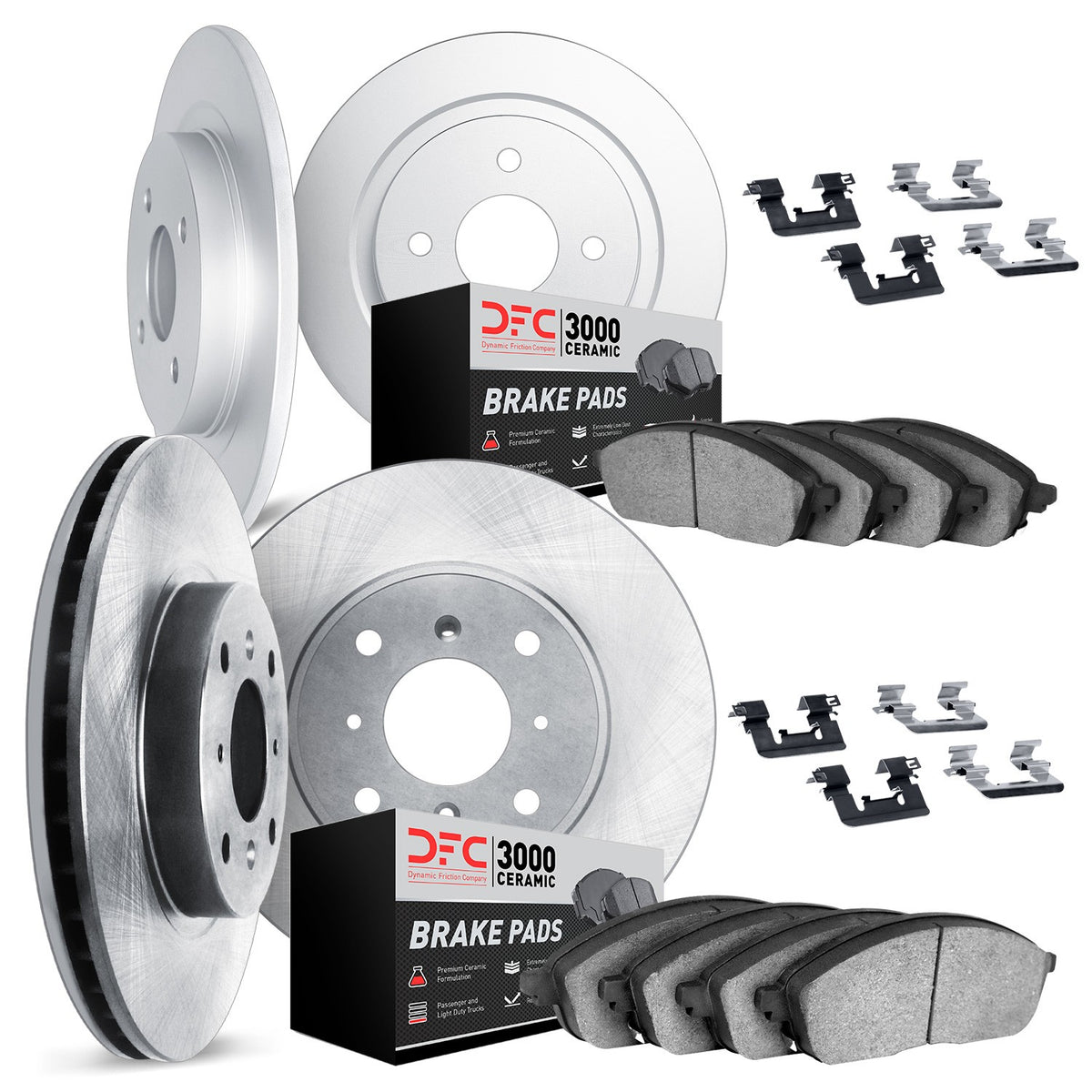Dynamic Friction Company Disc Brake Kit 6314-32012