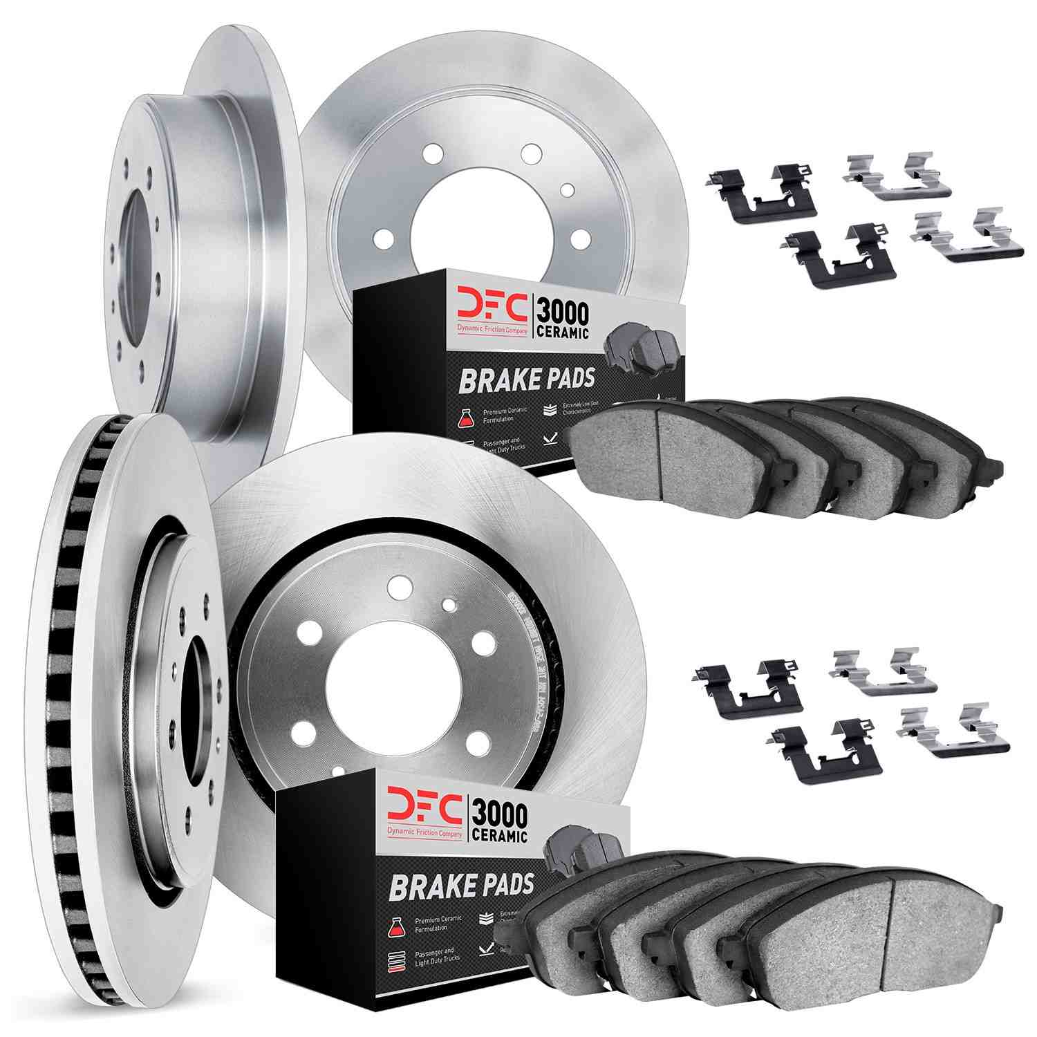 Dynamic Friction Company Disc Brake Kit 6314-37001