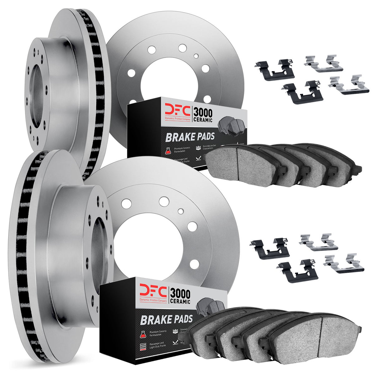 Dynamic Friction Company Disc Brake Kit 6314-48016