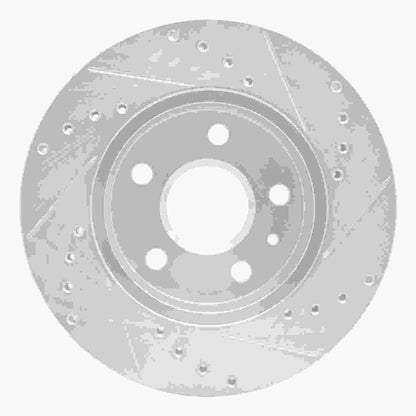 Dynamic Friction Company Disc Brake Rotor 631-45014L