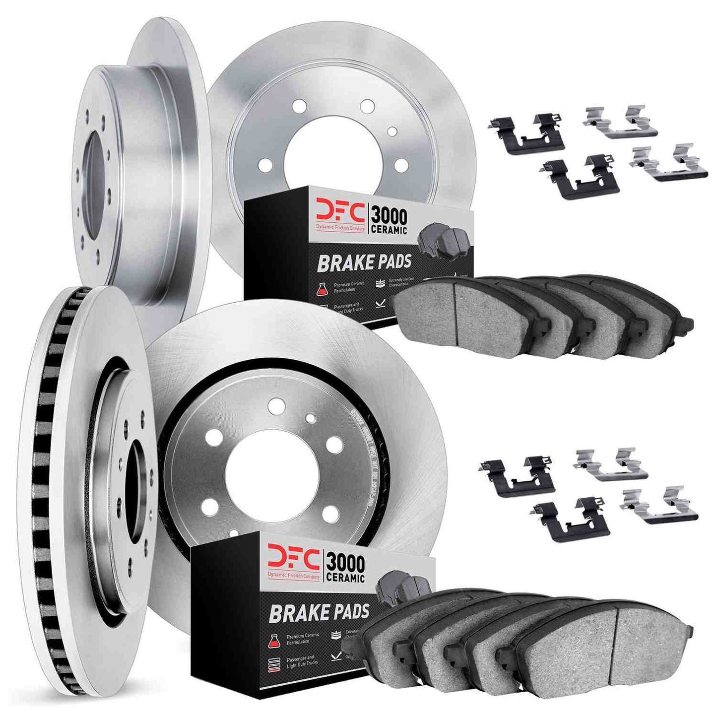 Dynamic Friction Company Disc Brake Kit 6314-52008