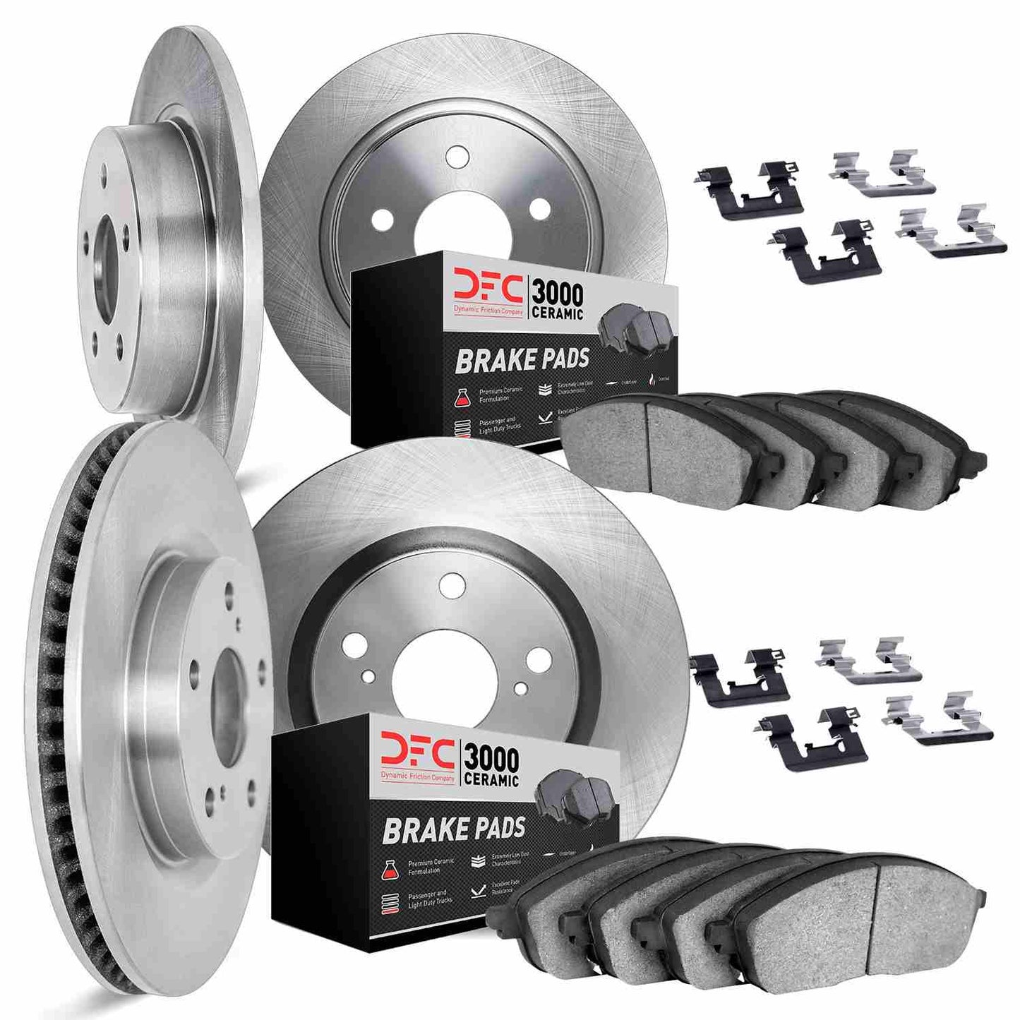 Dynamic Friction Company Disc Brake Kit 6314-59080
