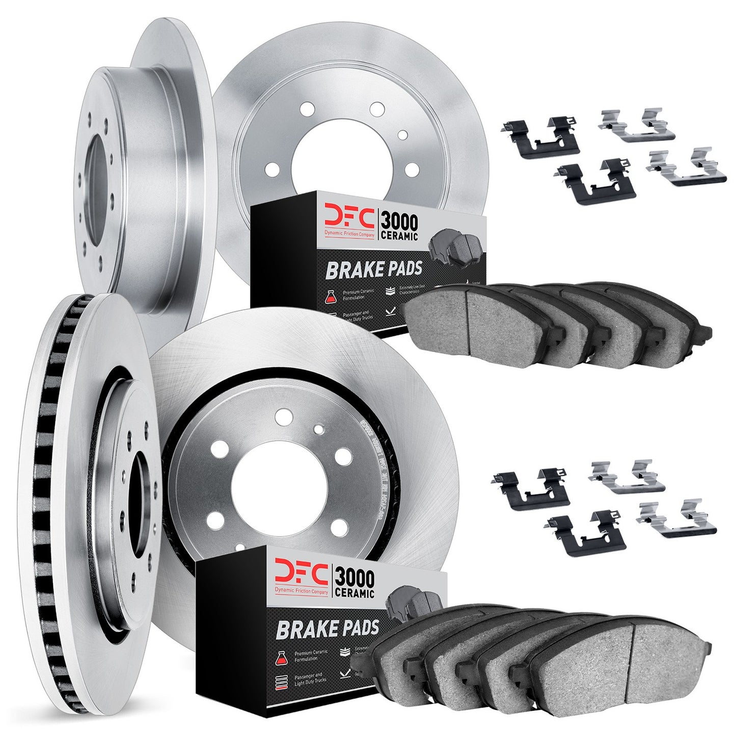 Dynamic Friction Company Disc Brake Kit 6314-72021
