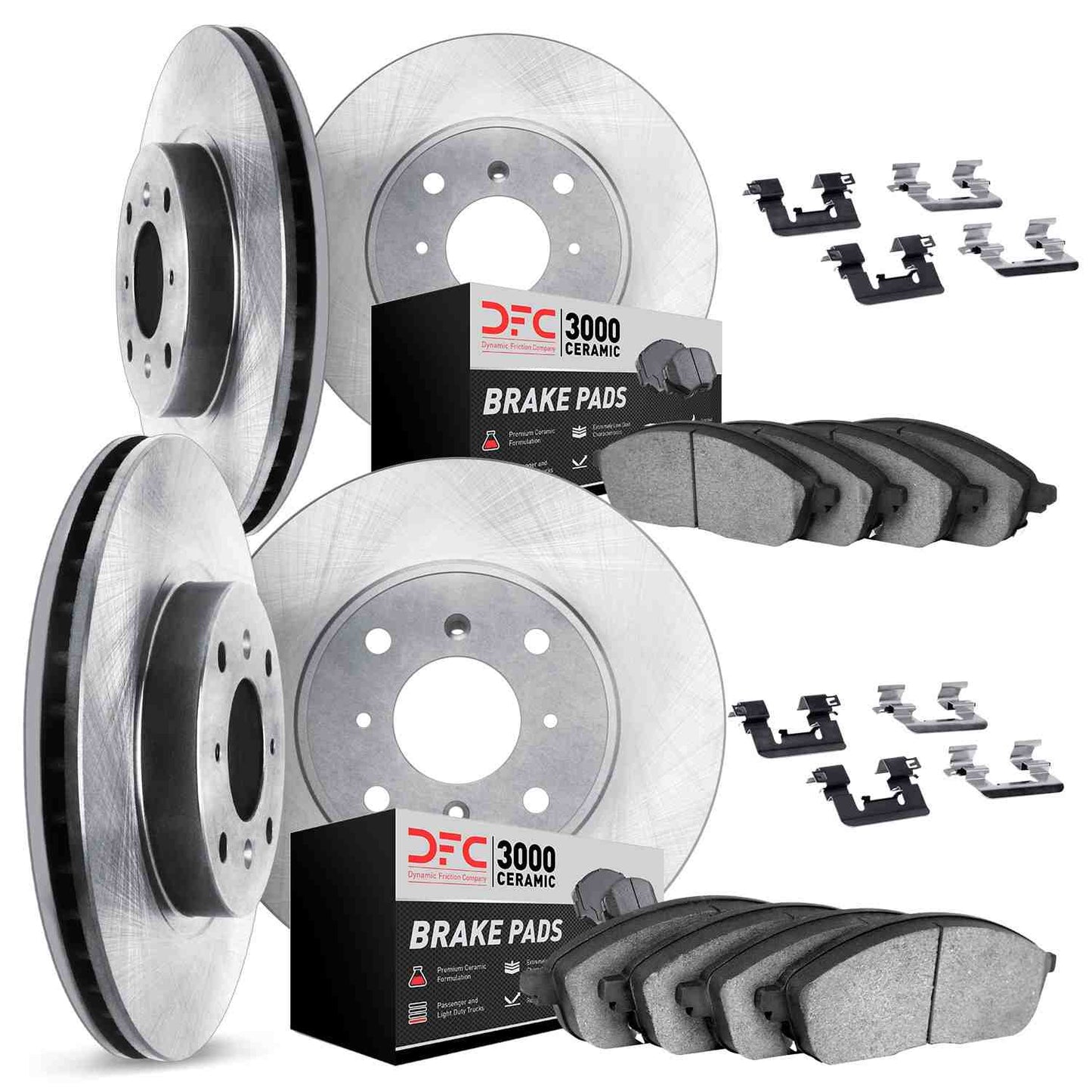 Dynamic Friction Company Disc Brake Kit 6314-76047
