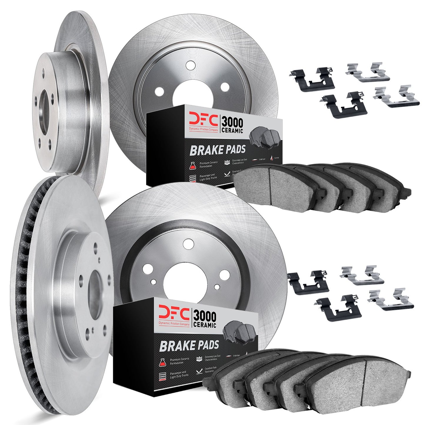 Dynamic Friction Company Disc Brake Kit 6314-76100