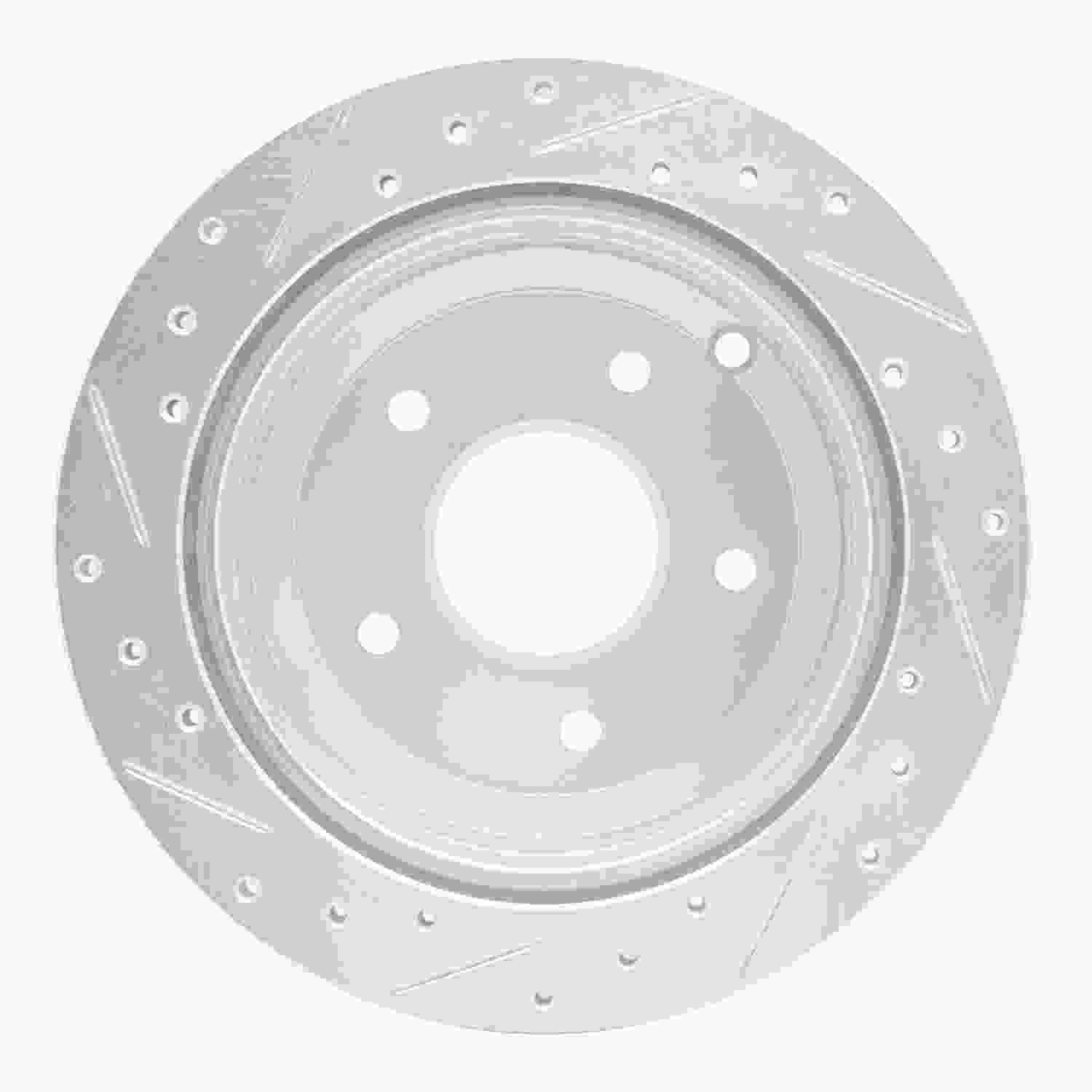 Dynamic Friction Company Disc Brake Rotor 631-52017R