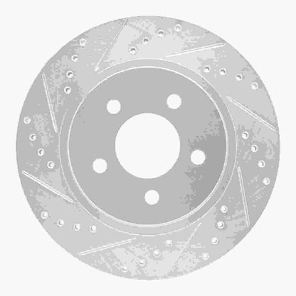 Dynamic Friction Company Disc Brake Rotor 631-54058L