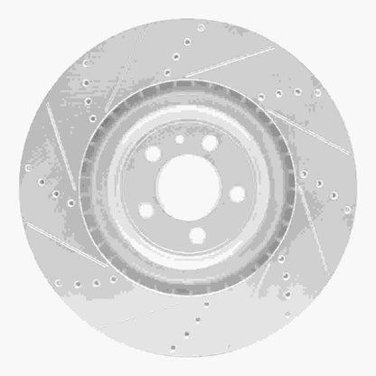 Dynamic Friction Company Disc Brake Rotor 631-54071R