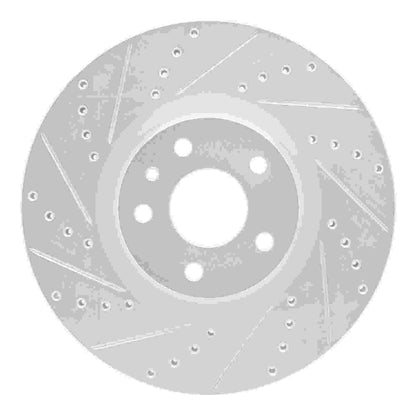 Dynamic Friction Company Disc Brake Rotor 631-54073L