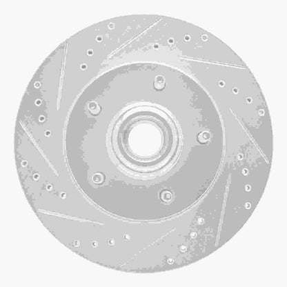 Dynamic Friction Company Disc Brake Rotor 631-54145L