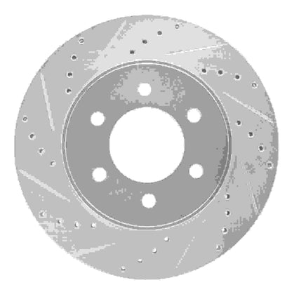 Dynamic Friction Company Disc Brake Rotor 631-54186L