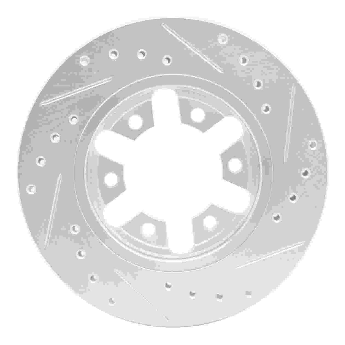 Dynamic Friction Company Disc Brake Rotor 631-67077L