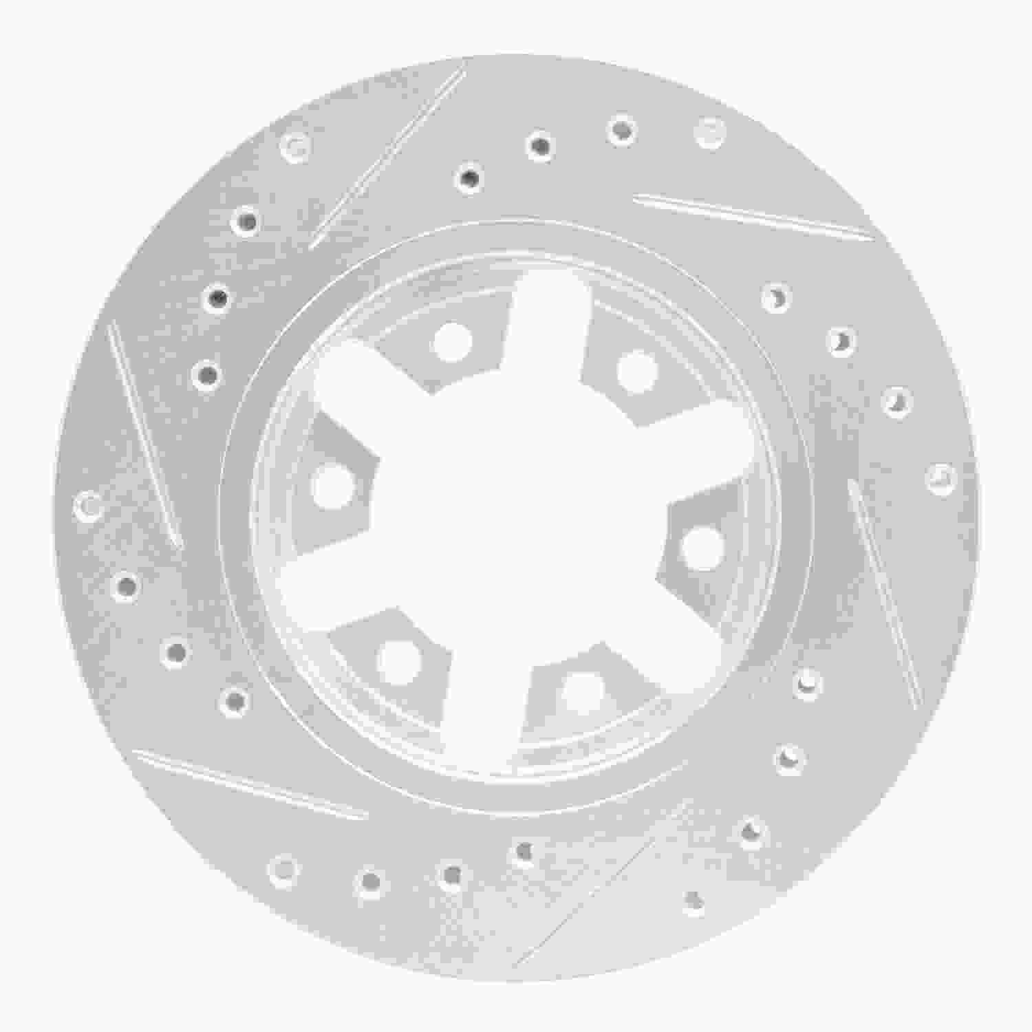 Dynamic Friction Company Disc Brake Rotor 631-67077R