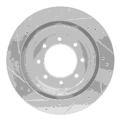 Dynamic Friction Company Disc Brake Rotor 631-67101R