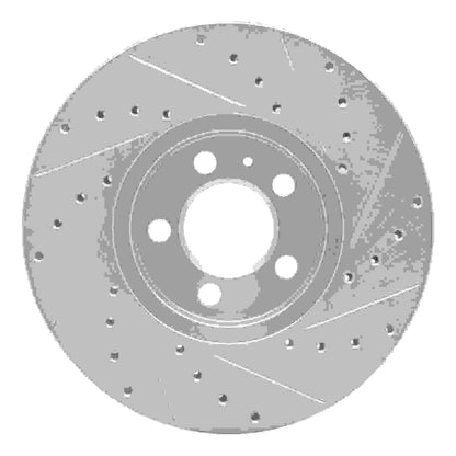 Dynamic Friction Company Disc Brake Rotor 631-74020L