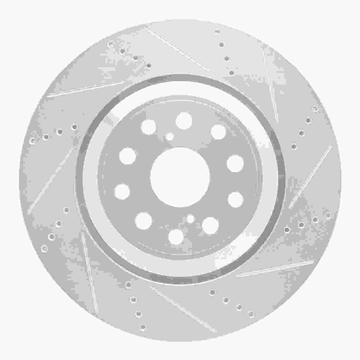 Dynamic Friction Company Disc Brake Rotor 631-75020D