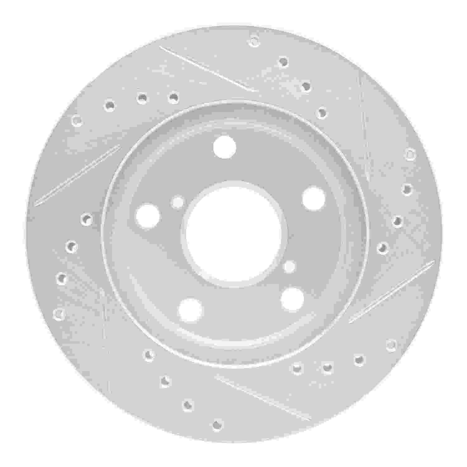 Dynamic Friction Company Disc Brake Rotor 631-76047L