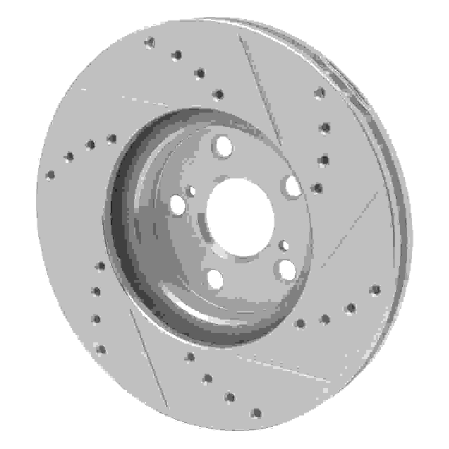 Dynamic Friction Company Disc Brake Rotor 631-76059L