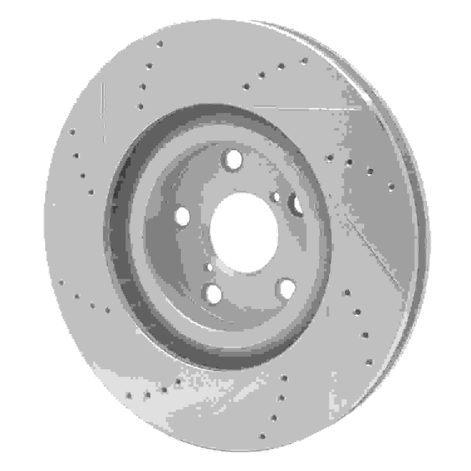 Dynamic Friction Company Disc Brake Rotor 631-76063D