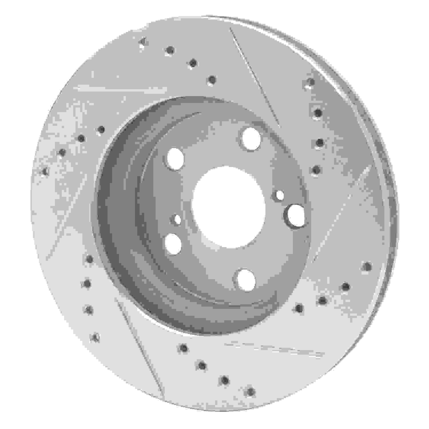 Dynamic Friction Company Disc Brake Rotor 631-76067L