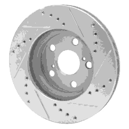 Dynamic Friction Company Disc Brake Rotor 631-76067L