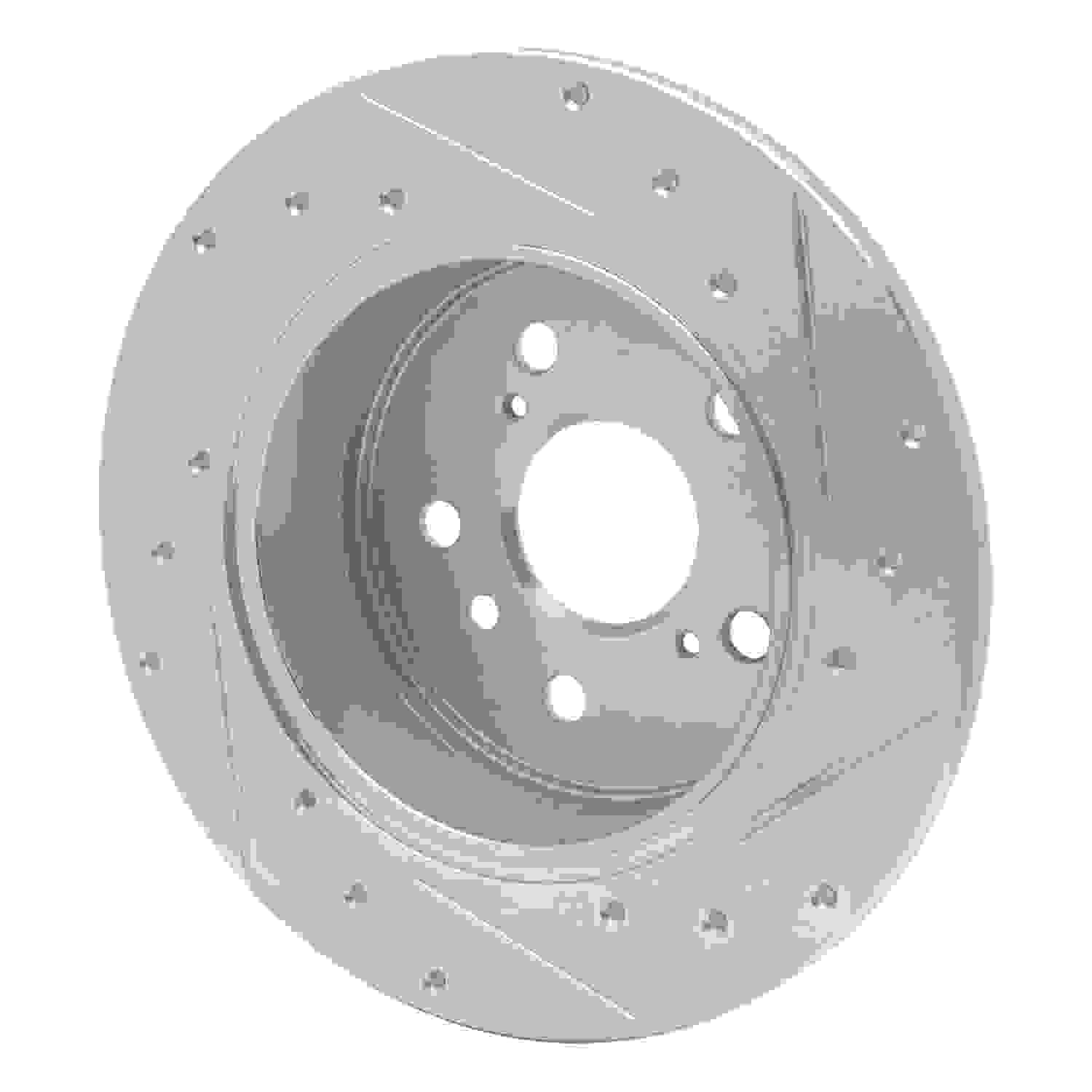 Dynamic Friction Company Disc Brake Rotor 631-76071L