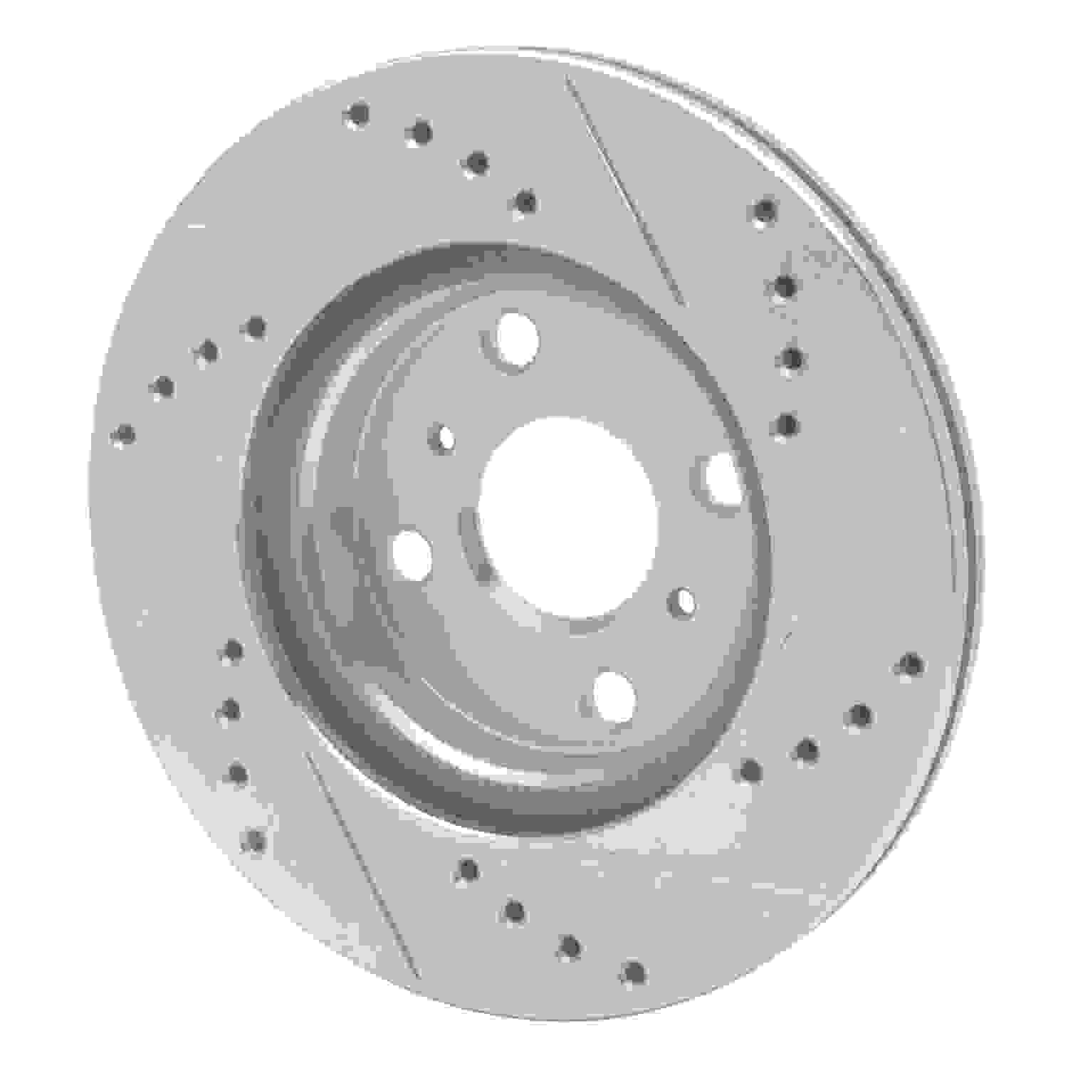 Dynamic Friction Company Disc Brake Rotor 631-76072L