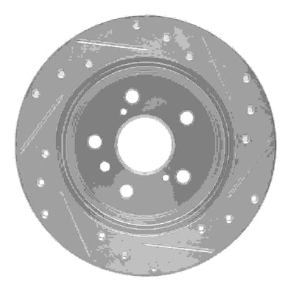 Dynamic Friction Company Disc Brake Rotor 631-76079L