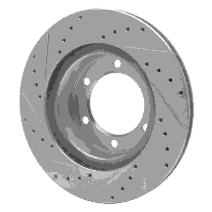 Dynamic Friction Company Disc Brake Rotor 631-76123R