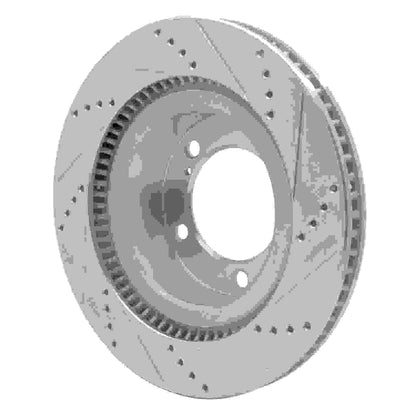 Dynamic Friction Company Disc Brake Rotor 631-76136L