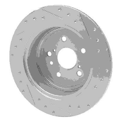 Dynamic Friction Company Disc Brake Rotor 631-76139L