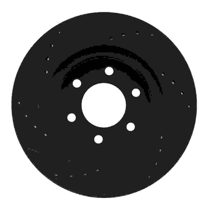 Dynamic Friction Company Disc Brake Rotor 633-40069R