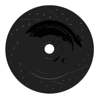 Dynamic Friction Company Disc Brake Rotor 633-54097L