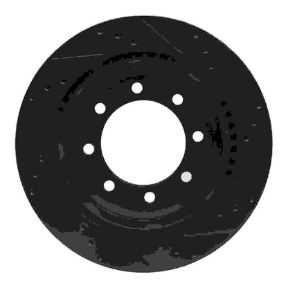 Dynamic Friction Company Disc Brake Rotor 633-54208L
