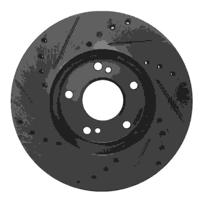 Dynamic Friction Company Disc Brake Rotor 633-67033R