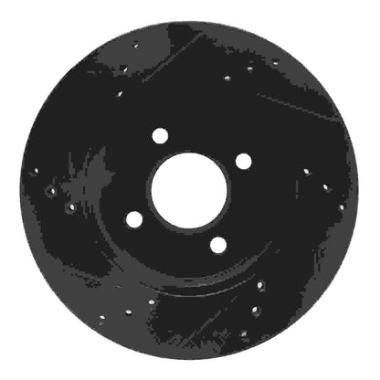 Dynamic Friction Company Disc Brake Rotor 633-67065R